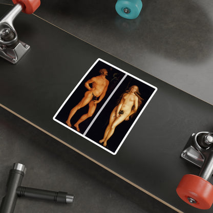 BALDUNG GRIEN, Hans - allegory -Adam and Eve (Artwork) STICKER Vinyl Die-Cut Decal-The Sticker Space