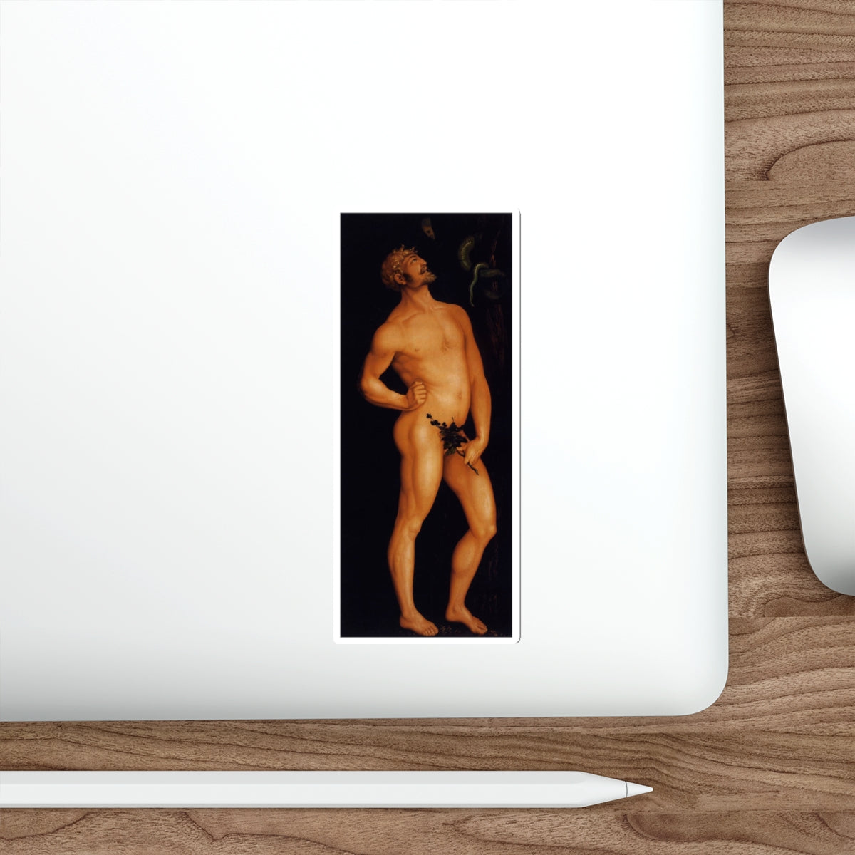 BALDUNG GRIEN, Hans - allegory -Adam (Artwork) STICKER Vinyl Die-Cut Decal-The Sticker Space