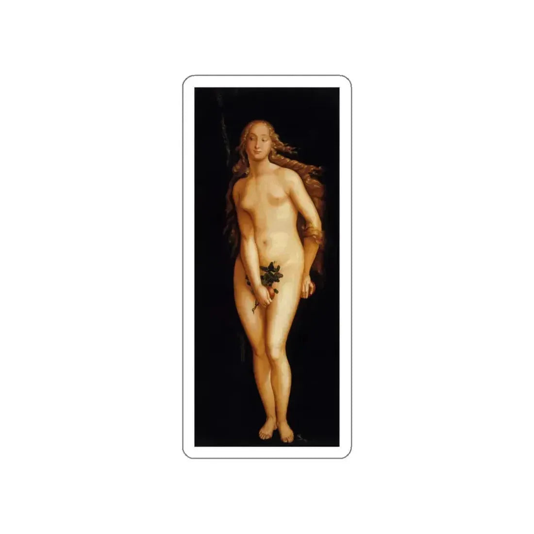 BALDUNG GRIEN, Hans - allegory -Eve (Artwork) STICKER Vinyl Die-Cut Decal White Die-Cut 3 Inch - The Sticker Space