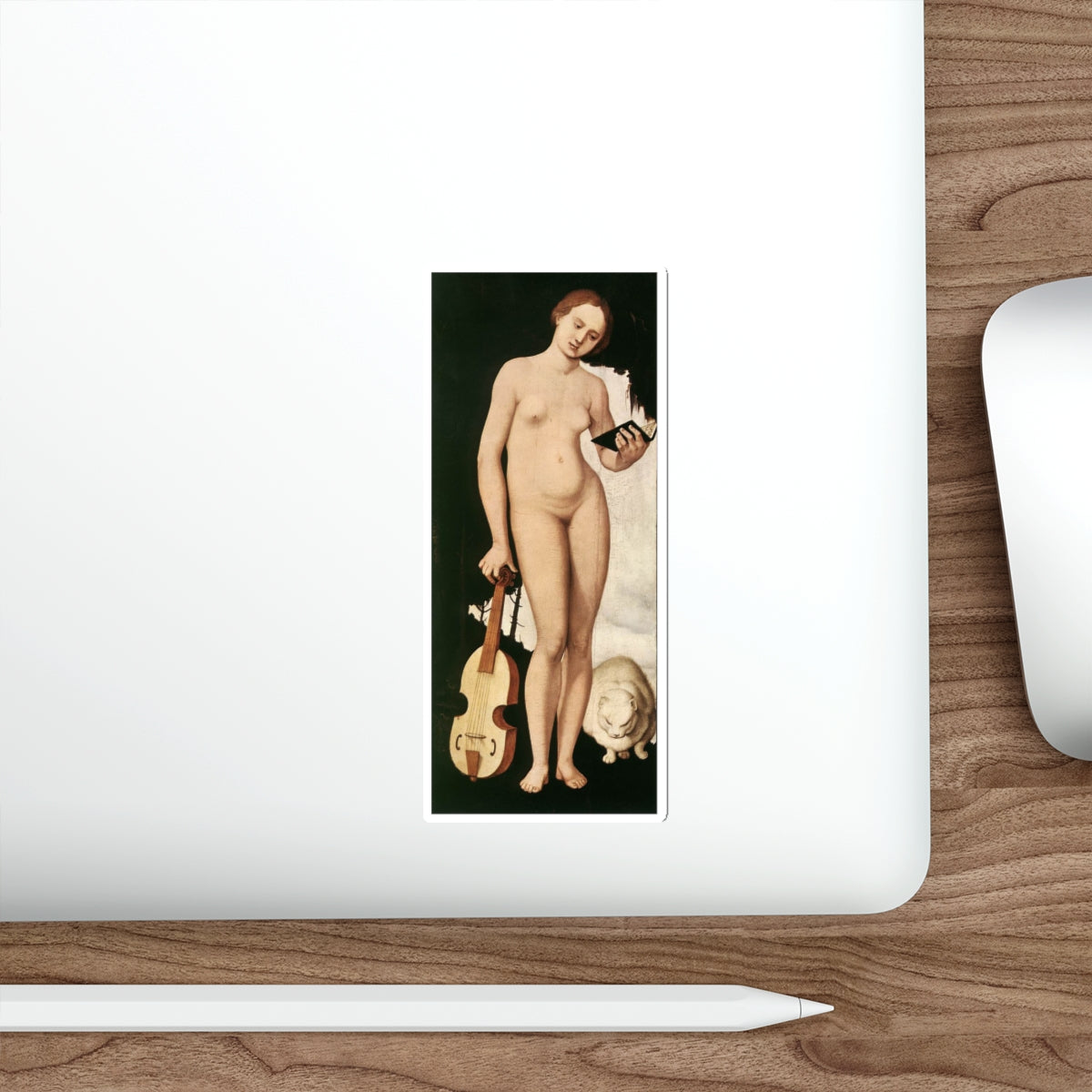 BALDUNG GRIEN, Hans - allegory -Music (Artwork) STICKER Vinyl Die-Cut Decal-The Sticker Space