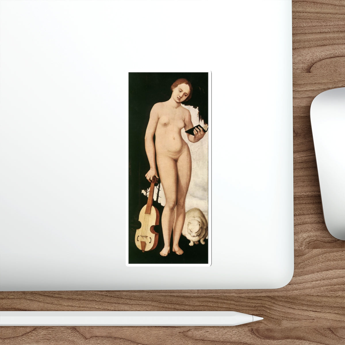 BALDUNG GRIEN, Hans - allegory -Music (Artwork) STICKER Vinyl Die-Cut Decal-The Sticker Space