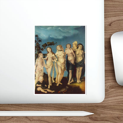 BALDUNG GRIEN, Hans - allegory -The Seven Ages of Woman (Artwork) STICKER Vinyl Die-Cut Decal-The Sticker Space