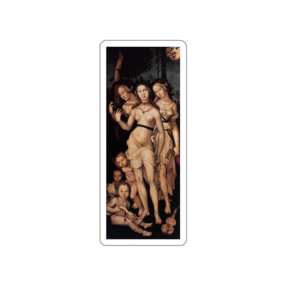 BALDUNG GRIEN, Hans - allegory -The Three Graces (Artwork) STICKER Vinyl Die-Cut Decal-White-The Sticker Space