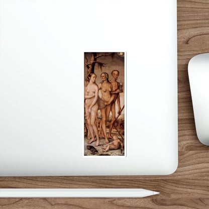 BALDUNG GRIEN, Hans - allegory -Three Ages of Man (Artwork) STICKER Vinyl Die-Cut Decal-The Sticker Space