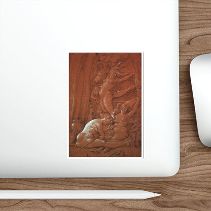 BALDUNG GRIEN, Hans - Departing for the Sabbath (Artwork) STICKER Vinyl Die-Cut Decal-The Sticker Space