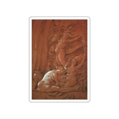 BALDUNG GRIEN, Hans - Departing for the Sabbath (Artwork) STICKER Vinyl Die-Cut Decal - The Sticker Space