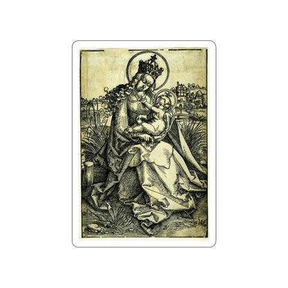 BALDUNG GRIEN, Hans - madonna-child (Artwork) STICKER Vinyl Die-Cut Decal-White-The Sticker Space