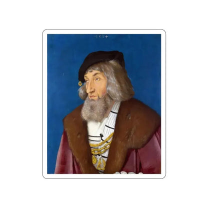 BALDUNG GRIEN, Hans - Portrait of a Man (Artwork) STICKER Vinyl Die-Cut Decal White Die-Cut 2 Inch - The Sticker Space