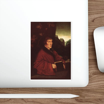 BALDUNG GRIEN, Hans - portraits - Portrait of Ambroise Volmar Keller (Artwork) STICKER Vinyl Die-Cut Decal-The Sticker Space