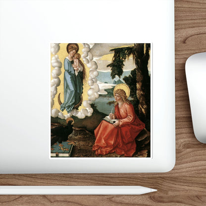 BALDUNG GRIEN, Hans - religious - St John at Patmos (Artwork) STICKER Vinyl Die-Cut Decal-The Sticker Space