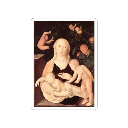BALDUNG GRIEN, Hans - religious - Virgin of the Vine Trellis (Artwork) STICKER Vinyl Die-Cut Decal - The Sticker Space