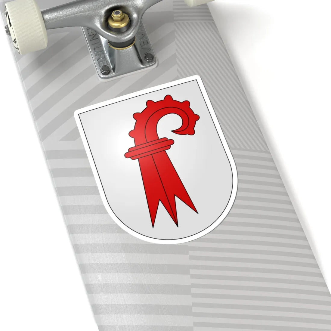 BaleCampagne-coat of arms (Switzerland) (Coat of Arms) STICKER Vinyl Kiss-Cut Decal - The Sticker Space