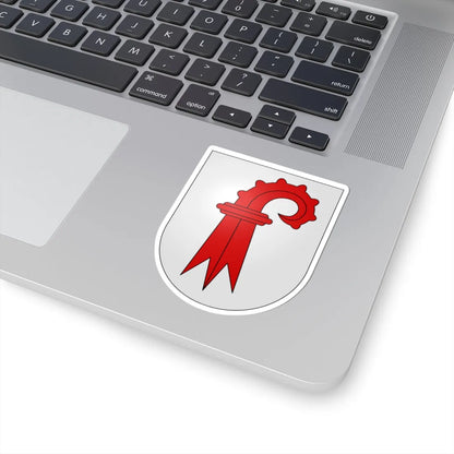 BaleCampagne-coat of arms (Switzerland) (Coat of Arms) STICKER Vinyl Kiss-Cut Decal - The Sticker Space