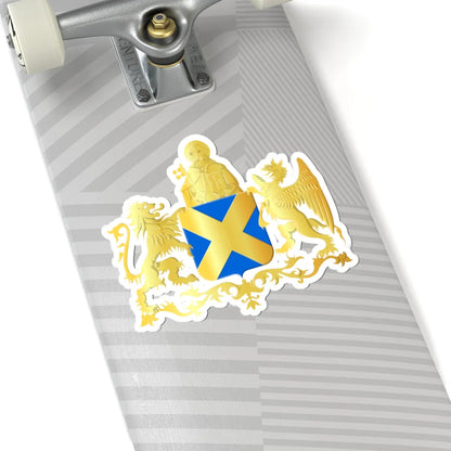 Balen wapen2 (Belgium) (Coat of Arms) STICKER Vinyl Kiss-Cut Decal - The Sticker Space