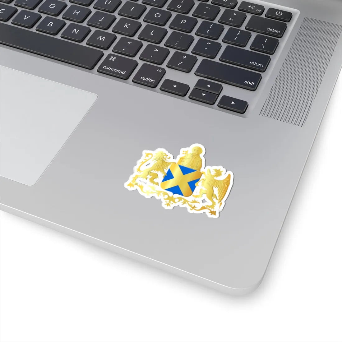 Balen wapen2 (Belgium) (Coat of Arms) STICKER Vinyl Kiss-Cut Decal - The Sticker Space