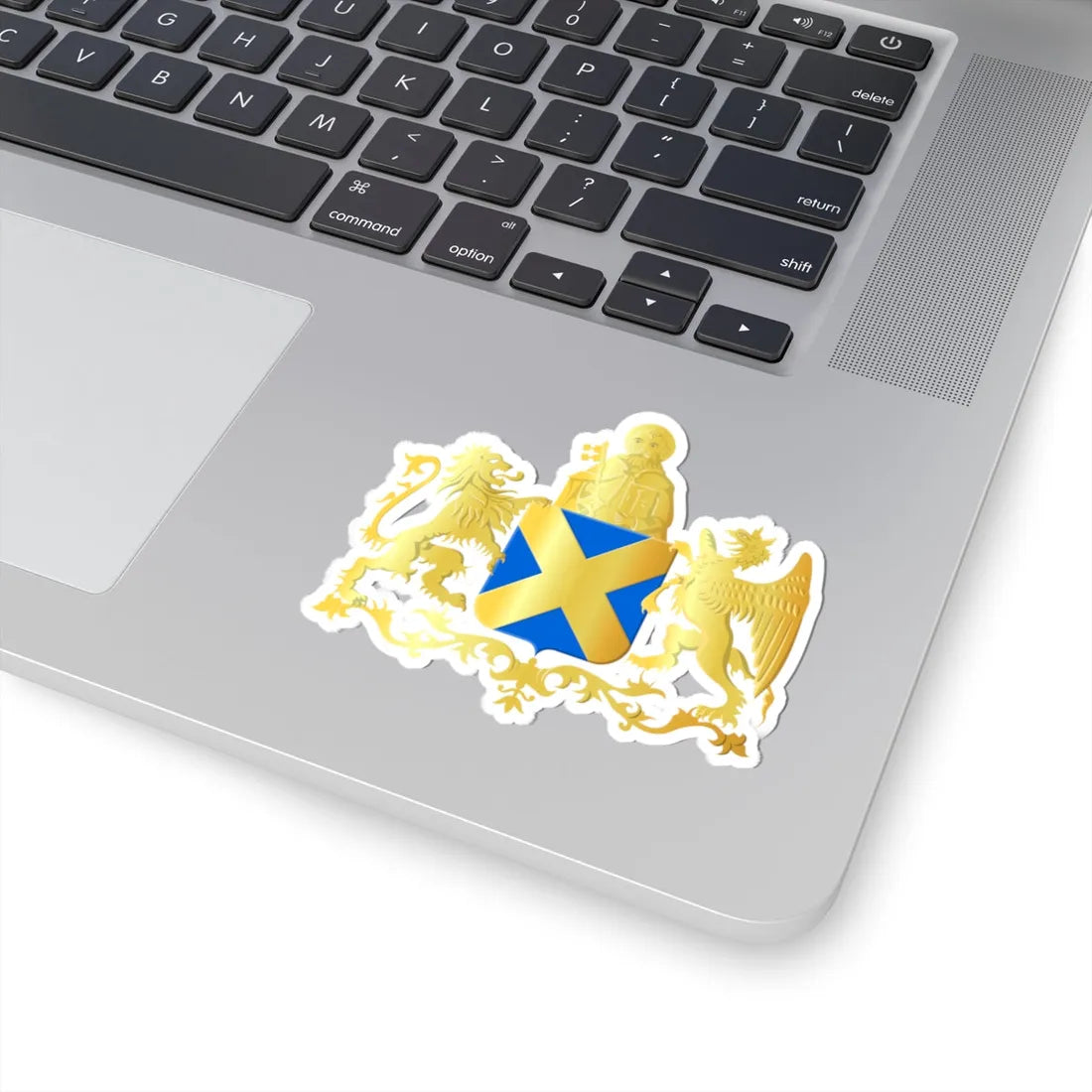 Balen wapen2 (Belgium) (Coat of Arms) STICKER Vinyl Kiss-Cut Decal - The Sticker Space