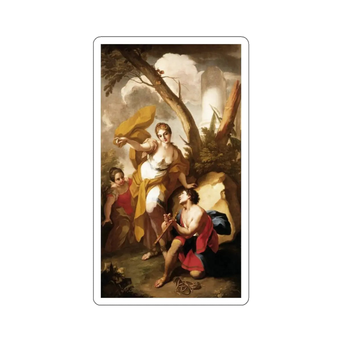 SKU:31488591167650291605 Sticker types:White Shape:Die-Cut Sizes:2" × 2"