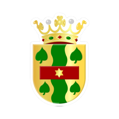Balk wapen (Netherlands) (Coat of Arms) STICKER Vinyl Kiss-Cut Decal 2 Inch White - The Sticker Space