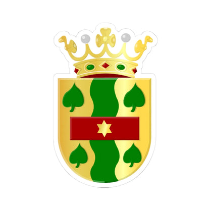 Balk wapen (Netherlands) (Coat of Arms) STICKER Vinyl Kiss-Cut Decal 3 Inch White - The Sticker Space