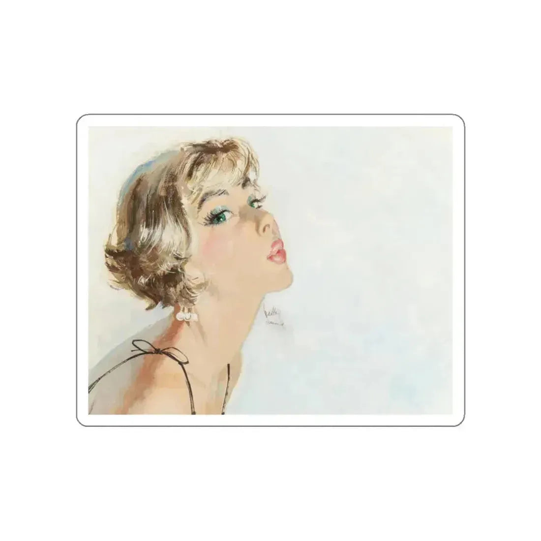 Ballantine Ale & Beer advertisement (Magazine Illustration) STICKER Vinyl Die-Cut Decal White Die-Cut 3 Inch - The Sticker Space