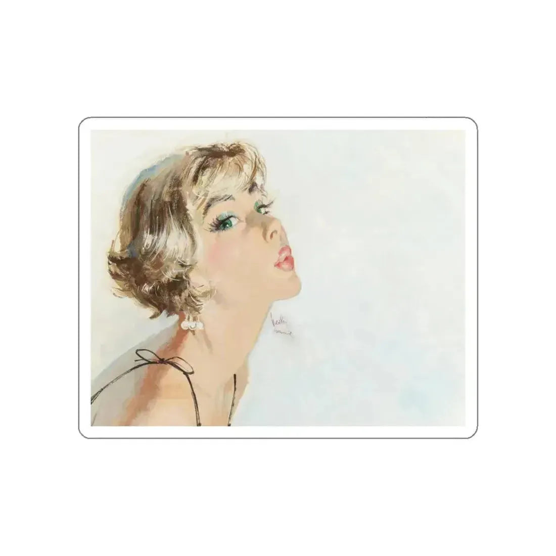 Ballantine Ale & Beer advertisement (Magazine Illustration) STICKER Vinyl Die-Cut Decal White Die-Cut 6 Inch - The Sticker Space