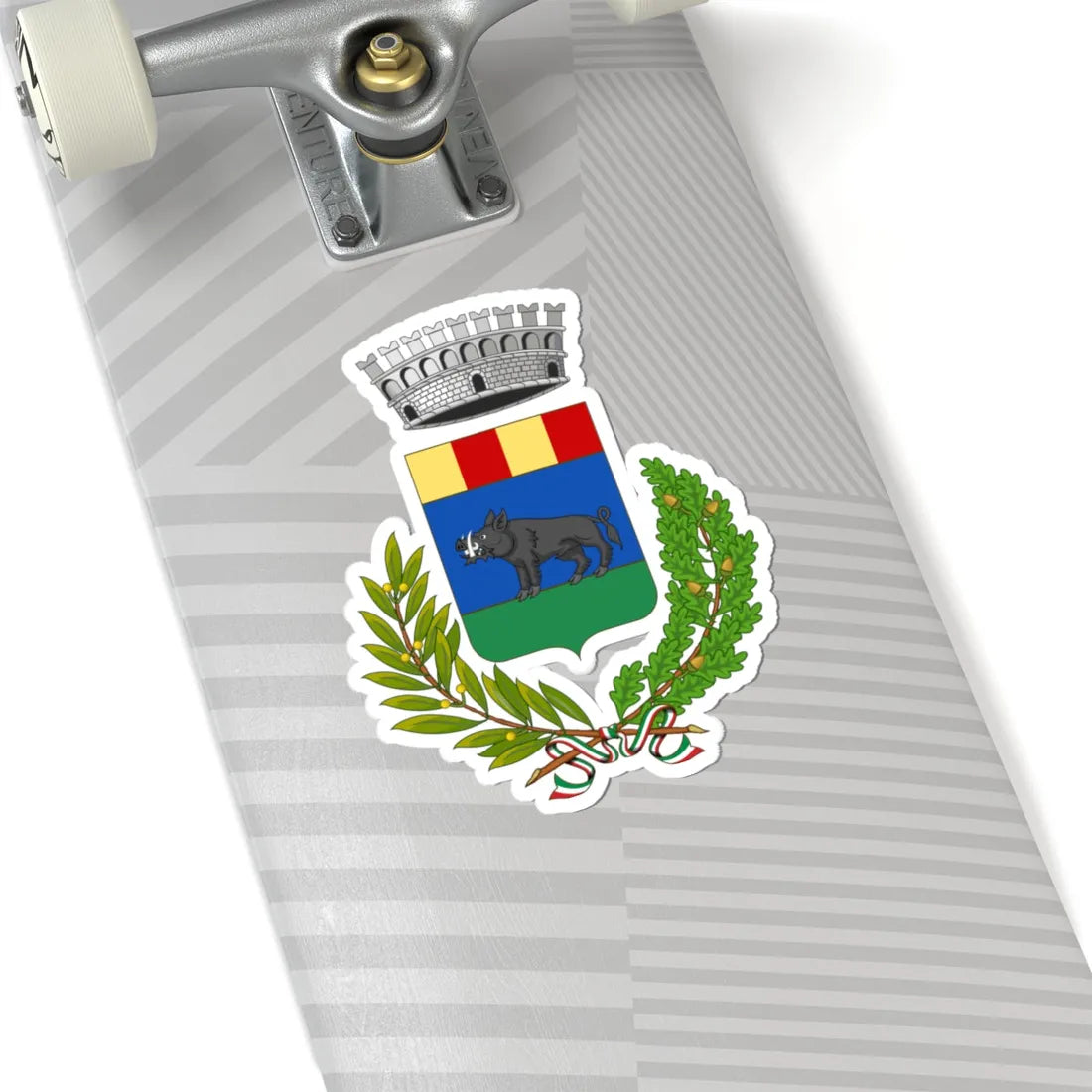 Ballao-Stemma (Italy) (Coat of Arms) STICKER Vinyl Kiss-Cut Decal - The Sticker Space