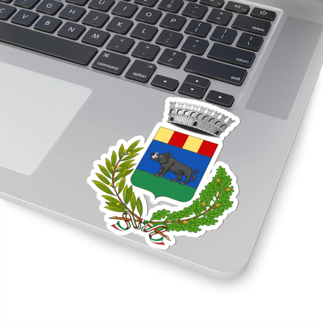 Ballao-Stemma (Italy) (Coat of Arms) STICKER Vinyl Kiss-Cut Decal - The Sticker Space