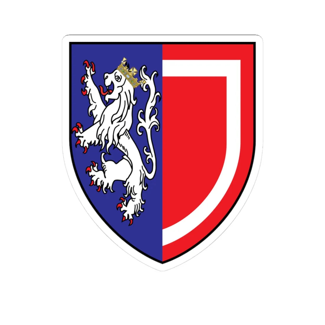 Balliol College Oxford Coat Of Arms (England) (Coat of Arms) STICKER Vinyl Kiss-Cut Decal 3 Inch White - The Sticker Space