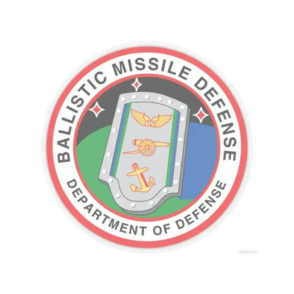 Ballistic Missile Defense - STICKER Vinyl Kiss-Cut Decal 3 Inch Transparent - The Sticker Space