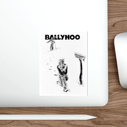 Ballyhoo 1936-03 Image 005 (Magazine Illustration) STICKER Vinyl Die-Cut Decal-The Sticker Space