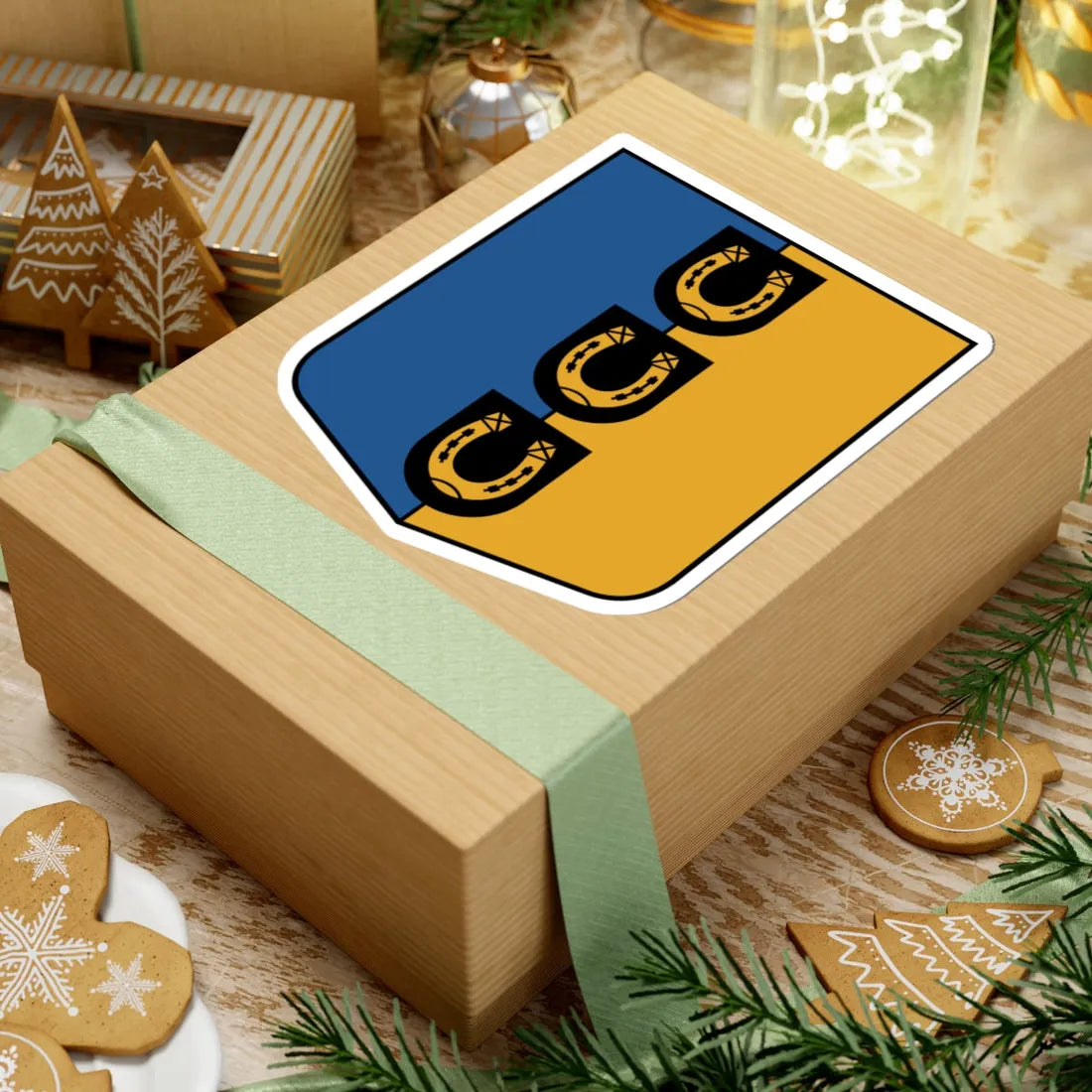 Baltinavas pagasta ģerbonis (Latvia) (Coat of Arms) STICKER Vinyl Kiss-Cut Decal - The Sticker Space