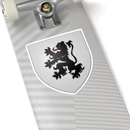 Bambecque 59 Nord (France) (Coat of Arms) STICKER Vinyl Kiss-Cut Decal - The Sticker Space