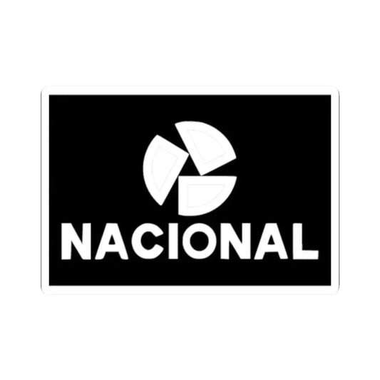 Banco Nacional (black) (Logo) STICKER Vinyl Kiss-Cut Decal 2 Inch White - The Sticker Space