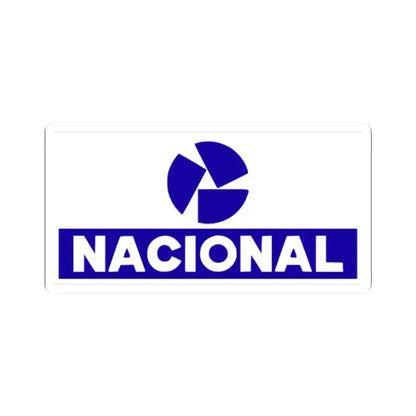 Banco Nacional (blue) (Logo) STICKER Vinyl Kiss-Cut Decal 4 Inch White - The Sticker Space