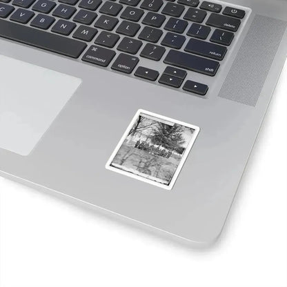 Band Group Seated Behind Their Instruments(2) (U.S. Civil War) STICKER Vinyl Kiss-Cut Decal - The Sticker Space