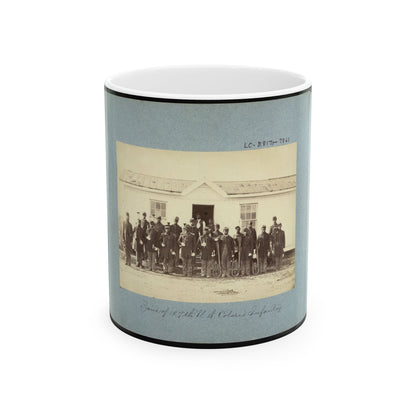 Band Of 107th U.S. Colored Infantry (U.S. Civil War) White Coffee Mug