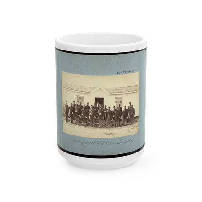 Band Of 107th U.S. Colored Infantry (U.S. Civil War) White Coffee Mug