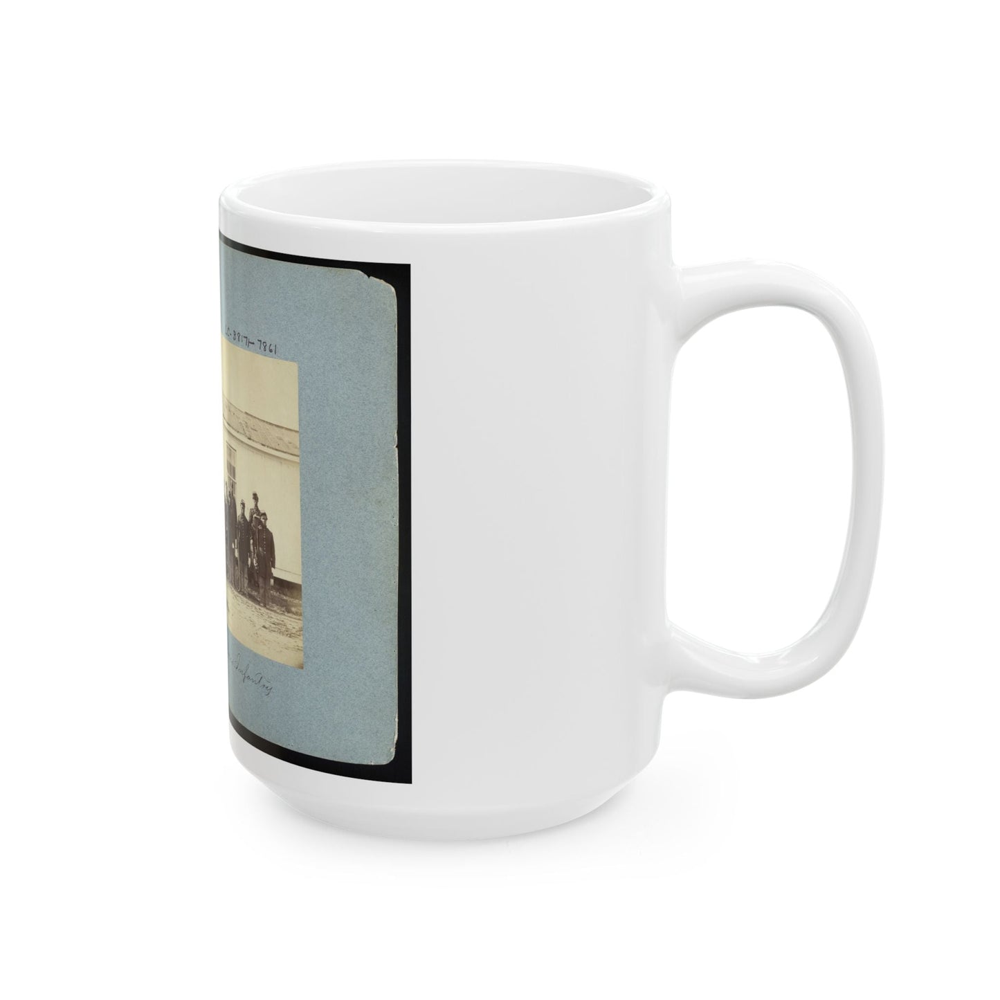 Band Of 107th U.S. Colored Infantry (U.S. Civil War) White Coffee Mug