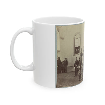 Band Of 10th Veteran Reserve Corps, Washington, D.C., April, 1865 (U.S. Civil War) White Coffee Mug