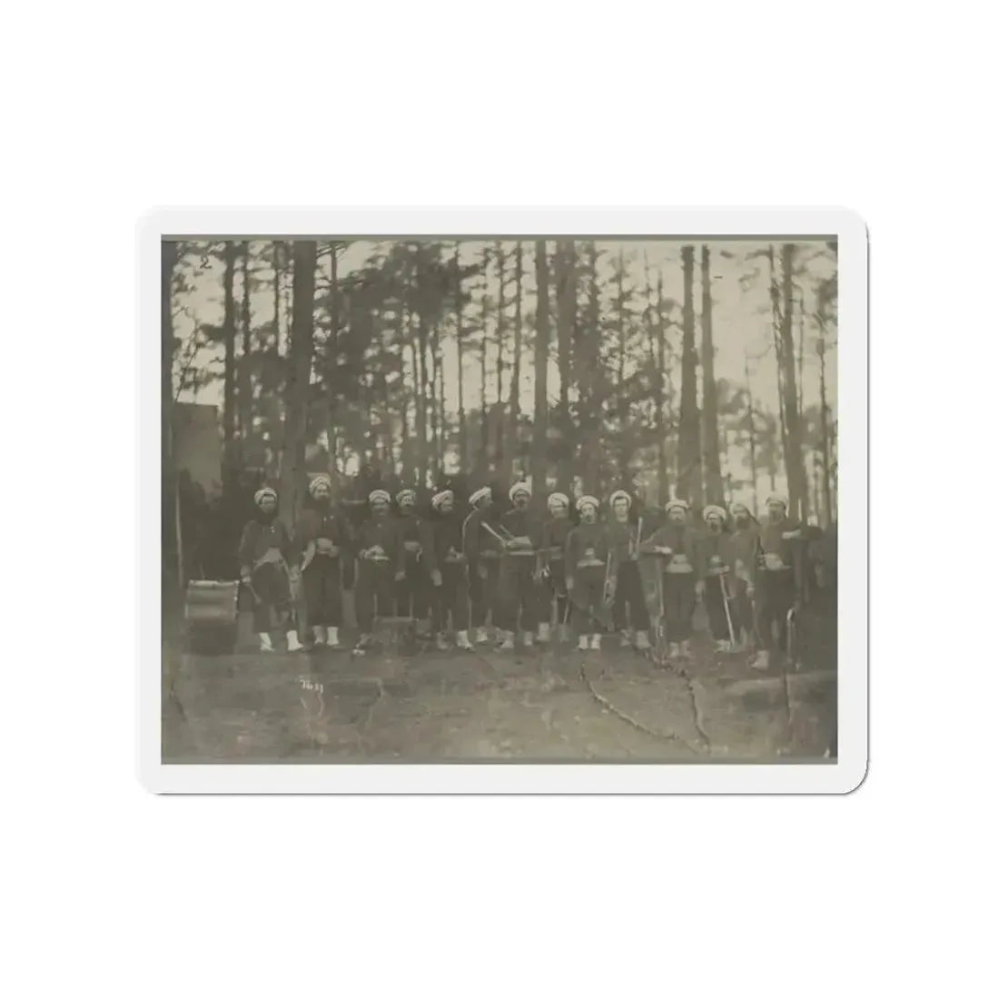 Band Of 114th Pa. Infantry, Brandy Station, Va., Apr. 1864 (U.S. Civil War) Refrigerator Magnet - The Sticker Space