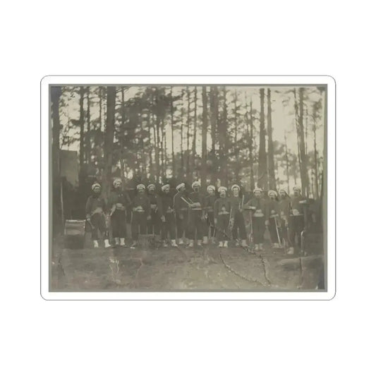 Band of 114Th Pa. Infantry, Brandy Station, Va., Apr. 1864 (U.S. Civil War) STICKER Vinyl Kiss-Cut Decal 2 Inch White - The Sticker Space