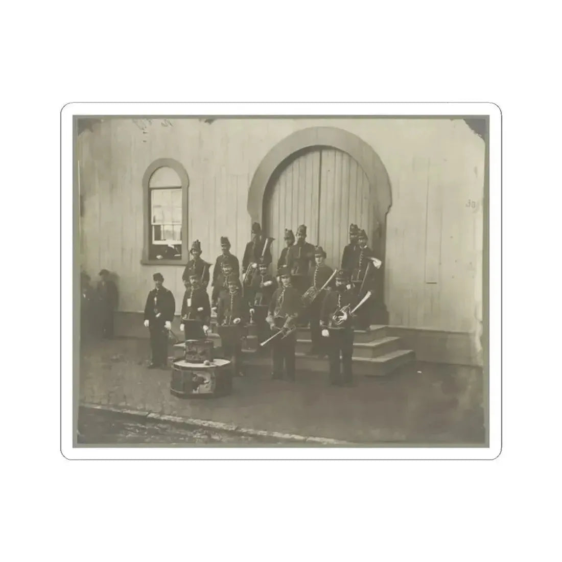 Band of 9Th & 10Th Veterans Reserve Corps, Wash. D.C. Apr. 1865 (U.S. Civil War) STICKER Vinyl Kiss-Cut Decal 2 Inch White - The Sticker Space