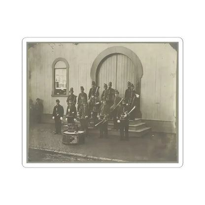 Band of 9Th & 10Th Veterans Reserve Corps, Wash. D.C. Apr. 1865 (U.S. Civil War) STICKER Vinyl Kiss-Cut Decal 4 Inch White - The Sticker Space