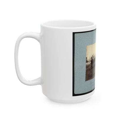 Band Of 9th Veteran Reserve Corps, Washington, D.C., April, 1865 (U.S. Civil War) White Coffee Mug