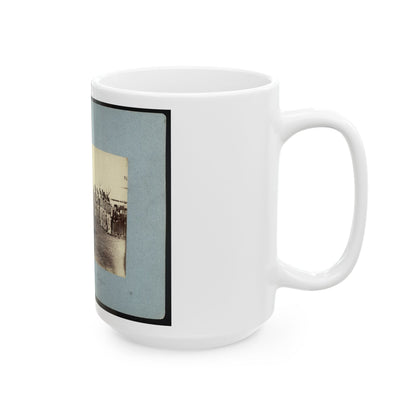 Band Of 9th Veteran Reserve Corps, Washington, D.C., April, 1865 (U.S. Civil War) White Coffee Mug