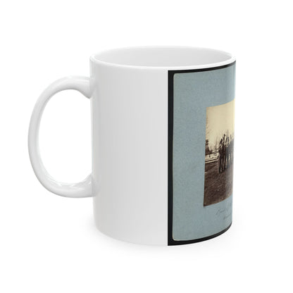 Band Of 9th Veteran Reserve Corps, Washington, D.C., April, 1865 (U.S. Civil War) White Coffee Mug