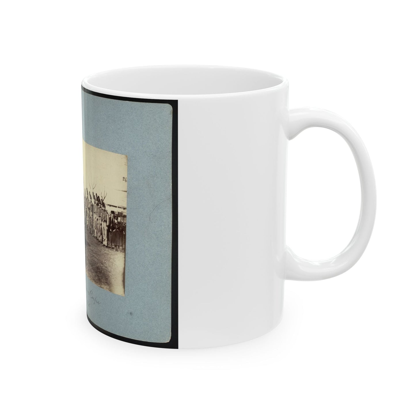 Band Of 9th Veteran Reserve Corps, Washington, D.C., April, 1865 (U.S. Civil War) White Coffee Mug