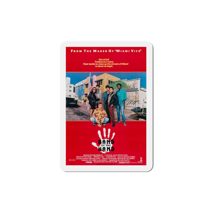 Band of the Hand 1986 Movie Poster Die-Cut Magnet-3" x 3"-The Sticker Space