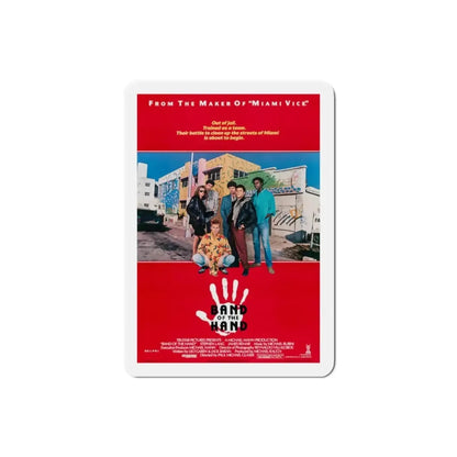 Band of the Hand 1986 Movie Poster Refrigerator Magnet - The Sticker Space