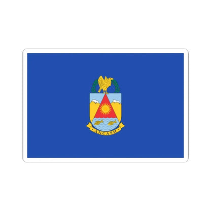 Bandera Ancash (Peru) STICKER Vinyl Kiss-Cut Decal 3 Inch White - The Sticker Space